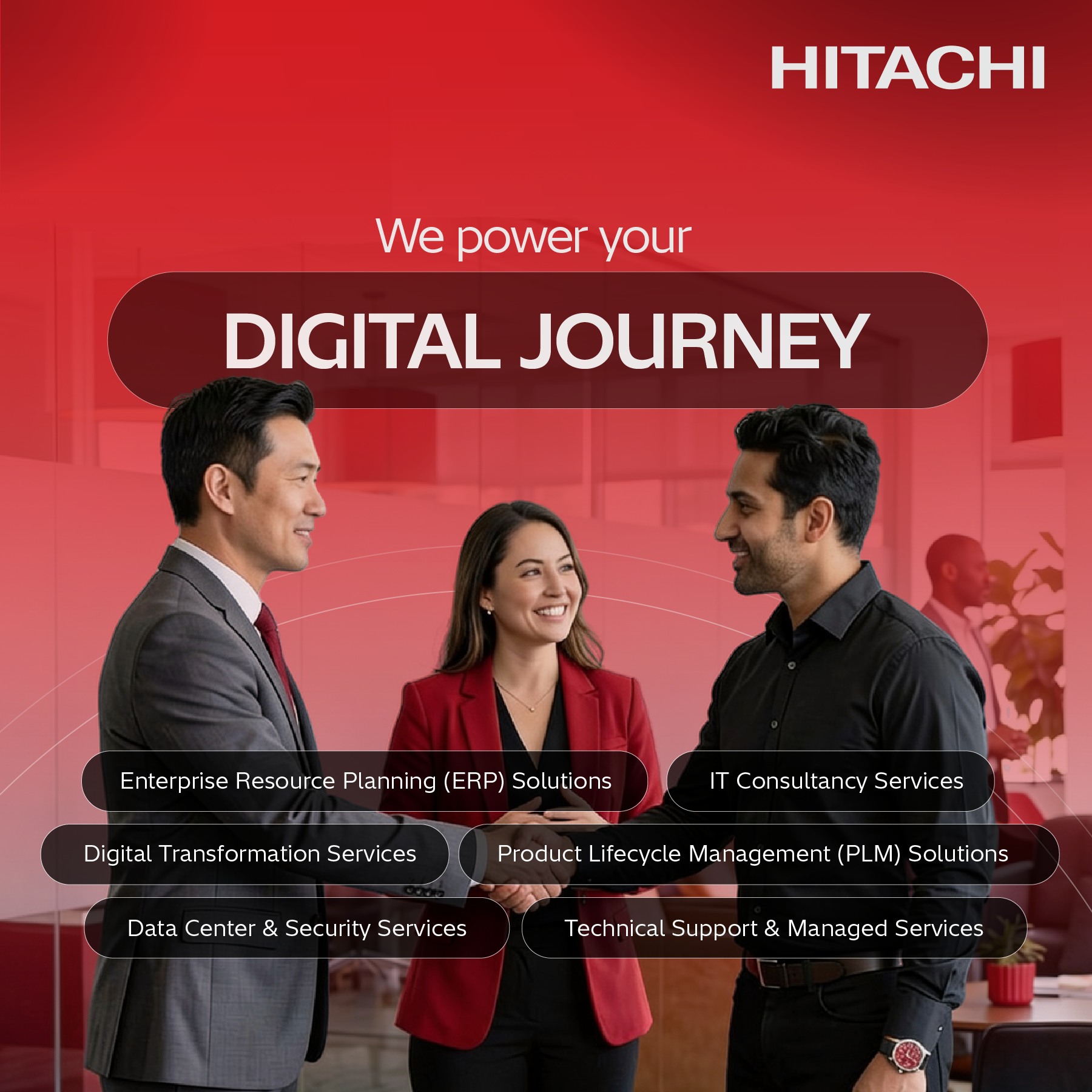 PT Hitachi Sunway Information Systems Indonesia Facebook ad: From strategy to execution, we power your digital…