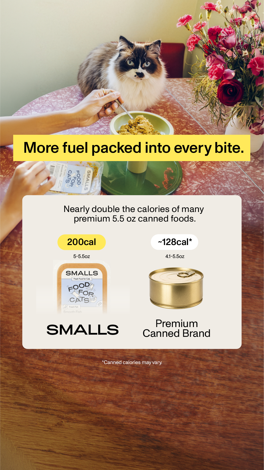 Smalls Facebook ad