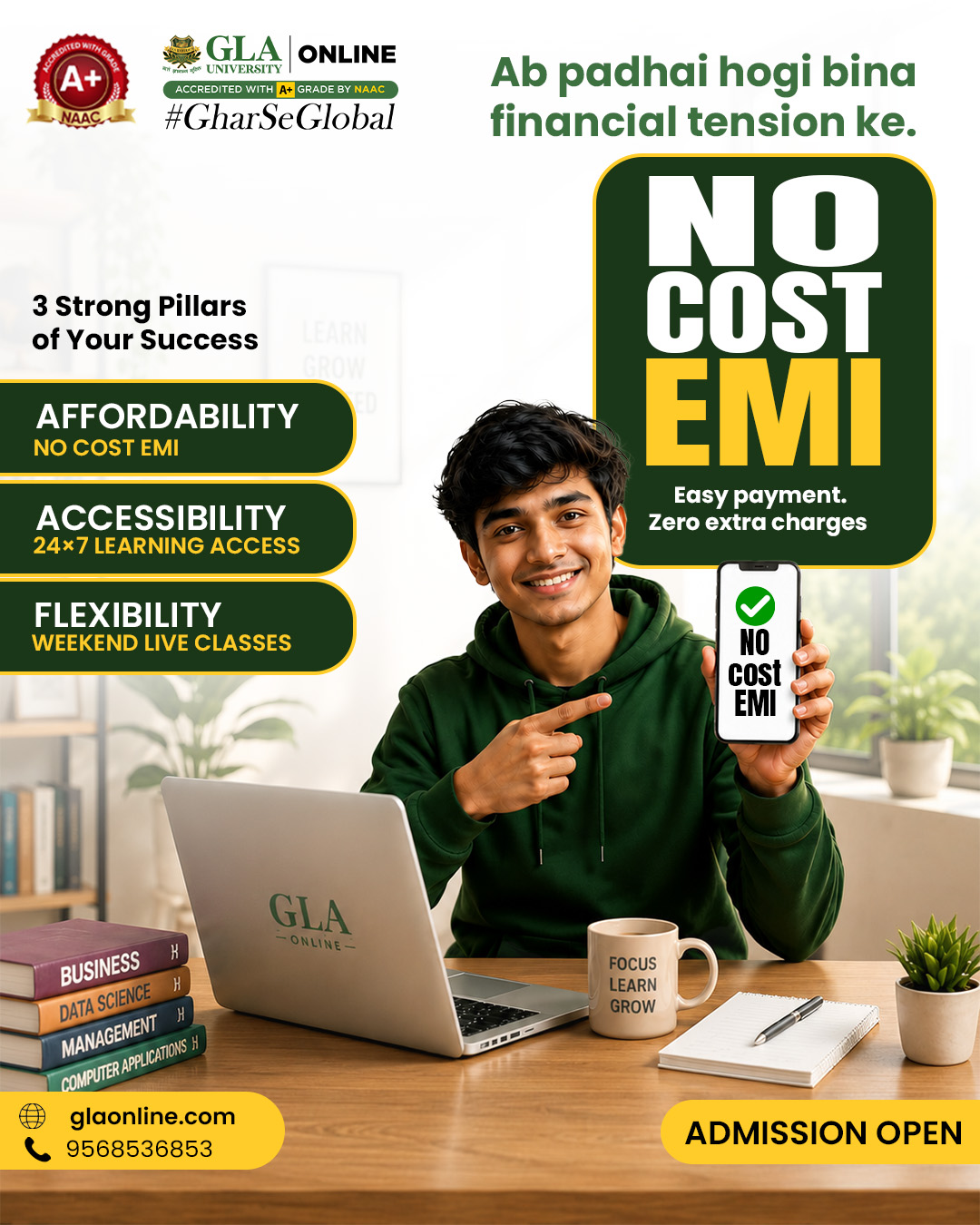 GLA Online Facebook ad