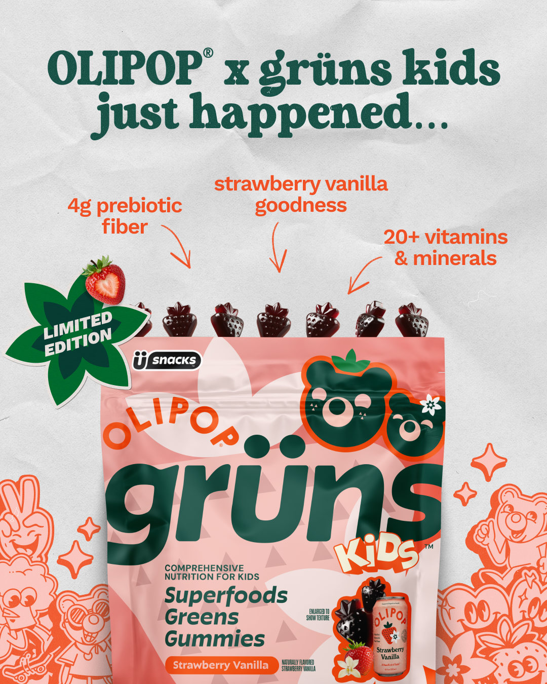 Grüns Kids Facebook ad