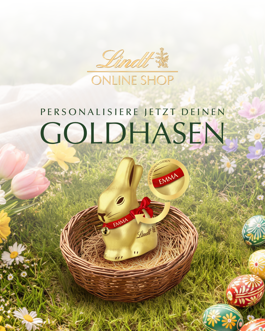 Lindt Facebook ad