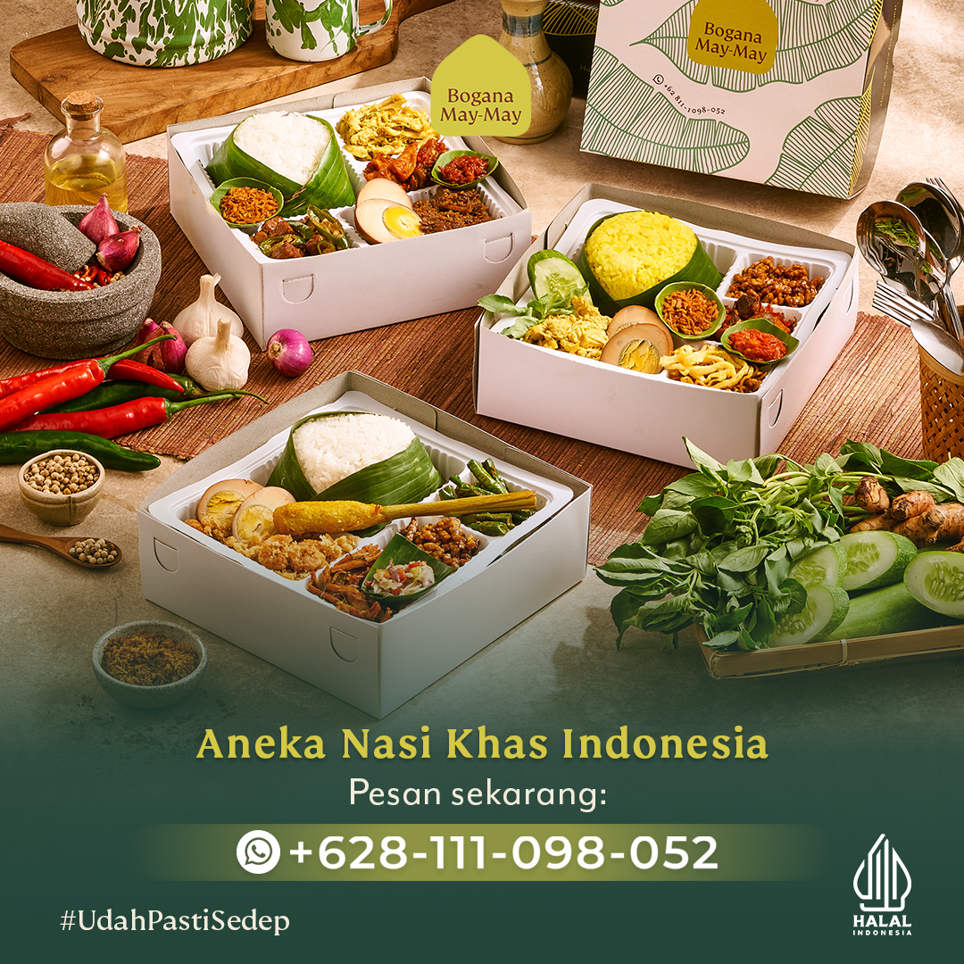 Bogana May-May Facebook ad: Pesen katering banyak atau satuan udah ga pernah…