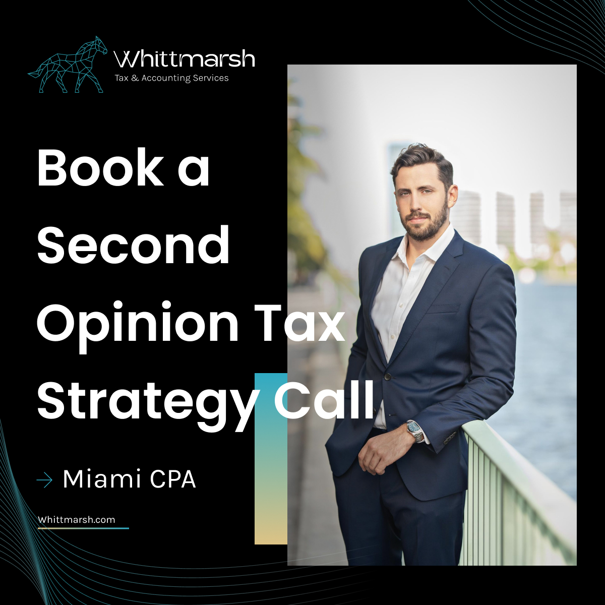 Whittmarsh Tax and Accounting Facebook ad from Aug 6, 2025