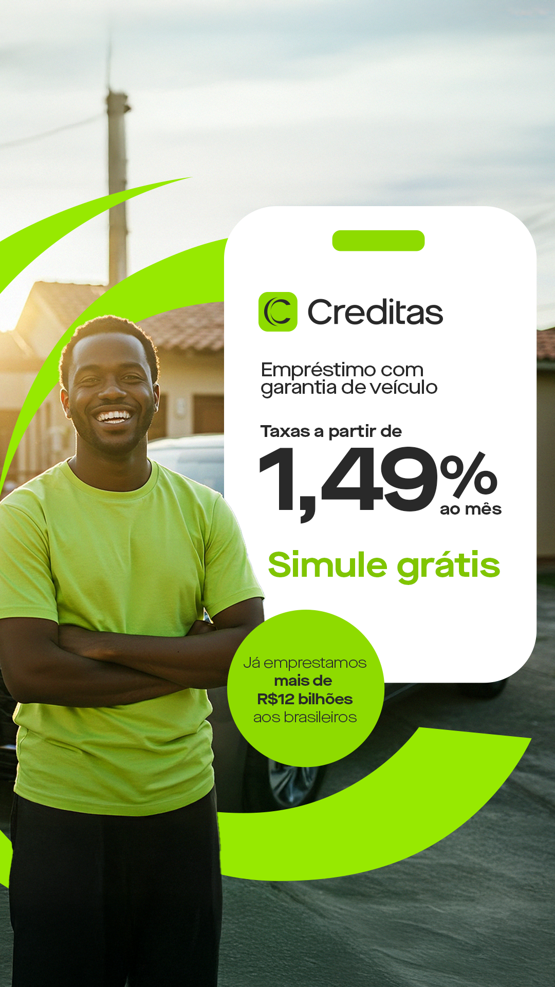 Creditas Facebook ad
