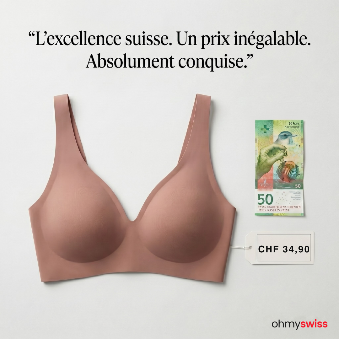 Swiss Discounts Facebook ad: Invisible sous tous tes vêtements