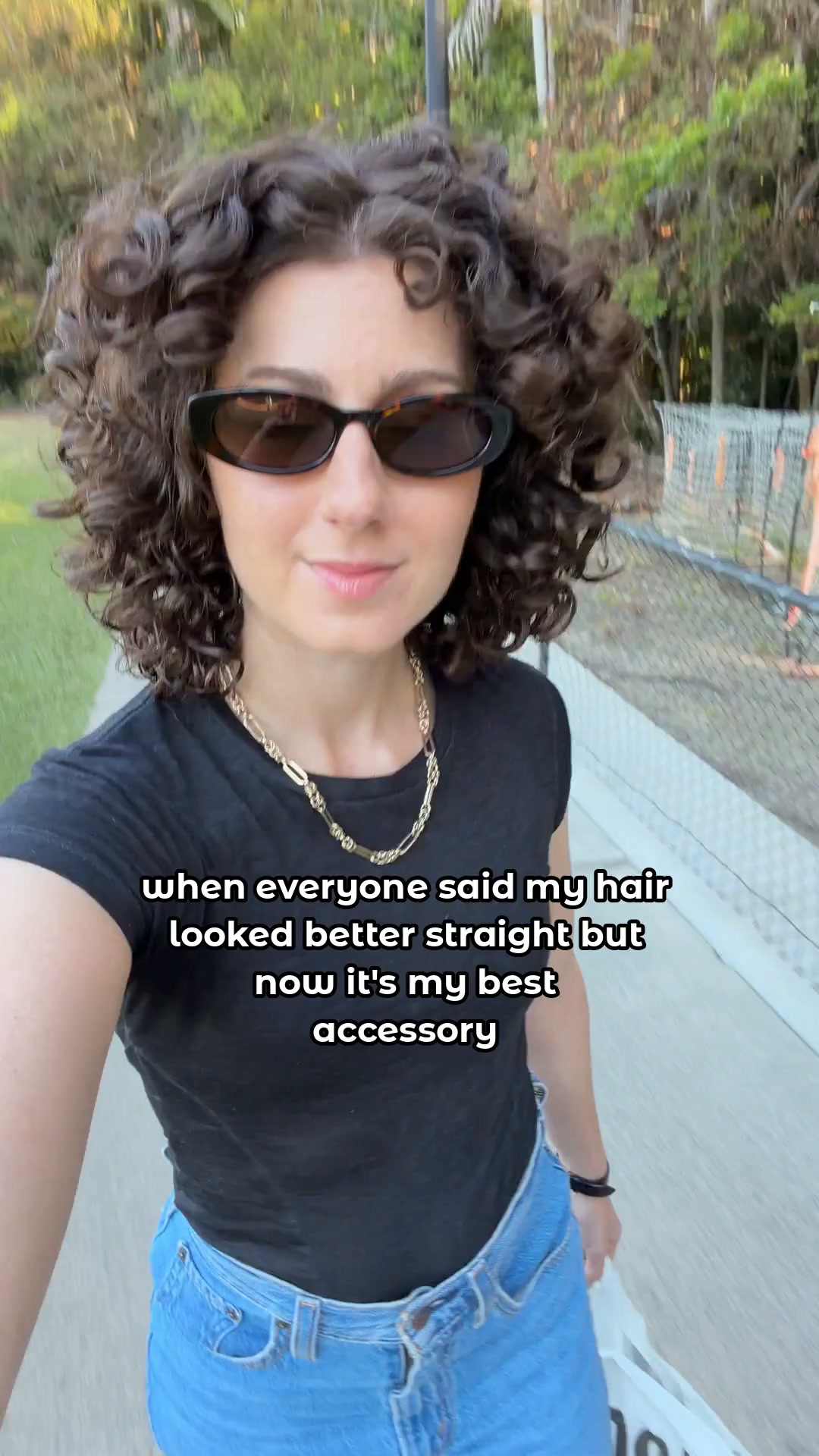 Sunshine Curls Facebook ad: If only I found these products 20 years ago.