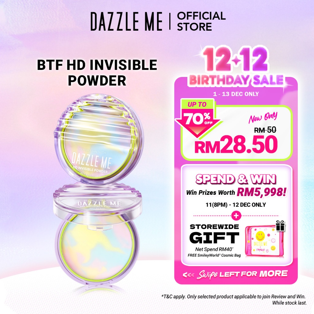 Dazzle me Facebook ad