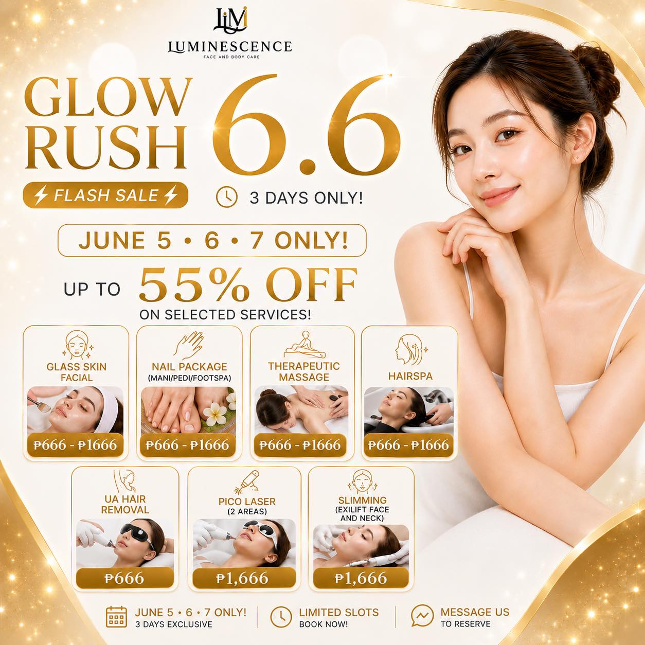 Luminescence Tanza Branch Facebook ad