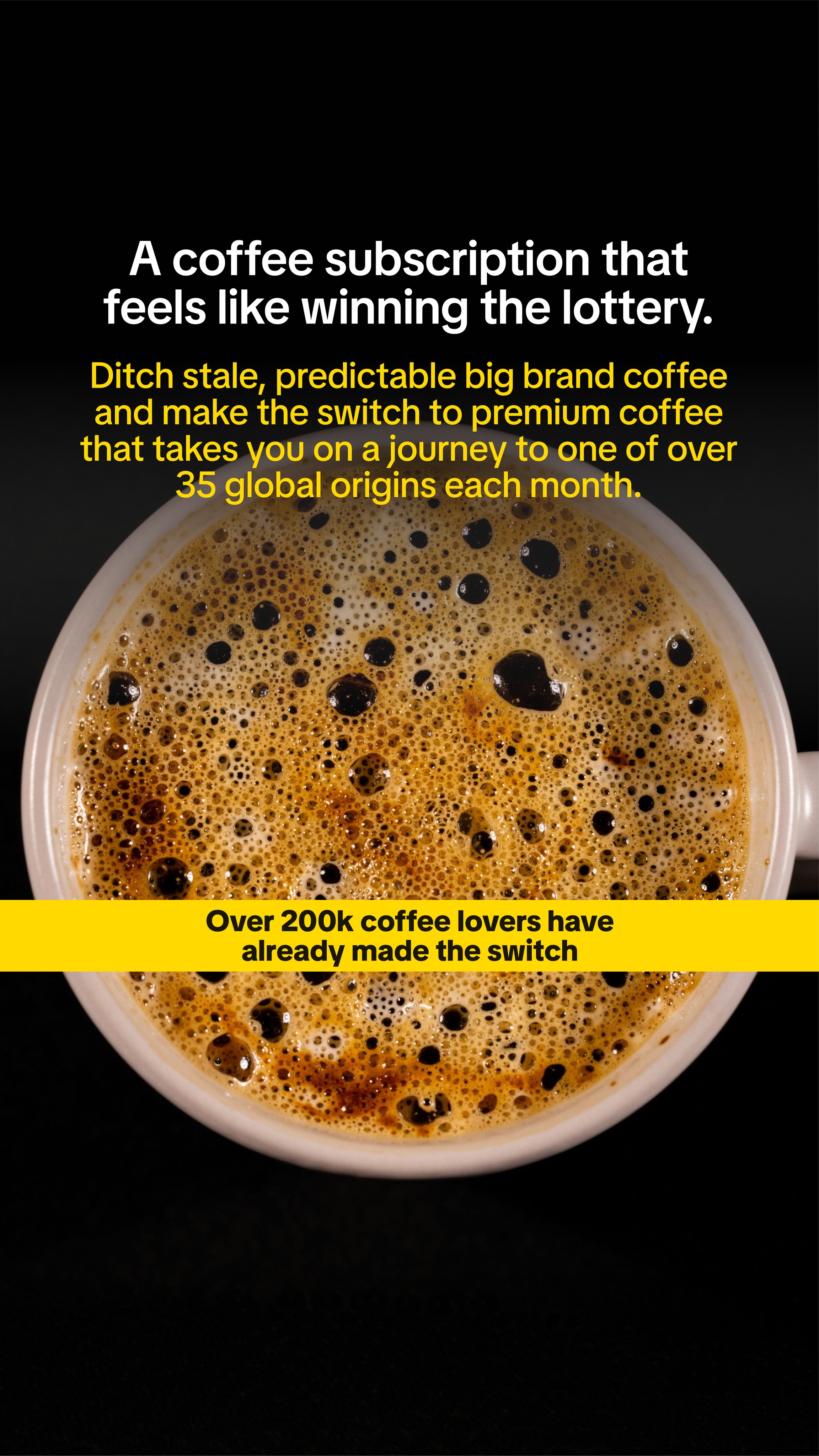Atlas Coffee Club Facebook ad