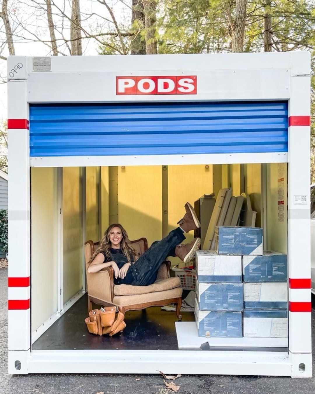 PODS Moving & Storage Facebook ad