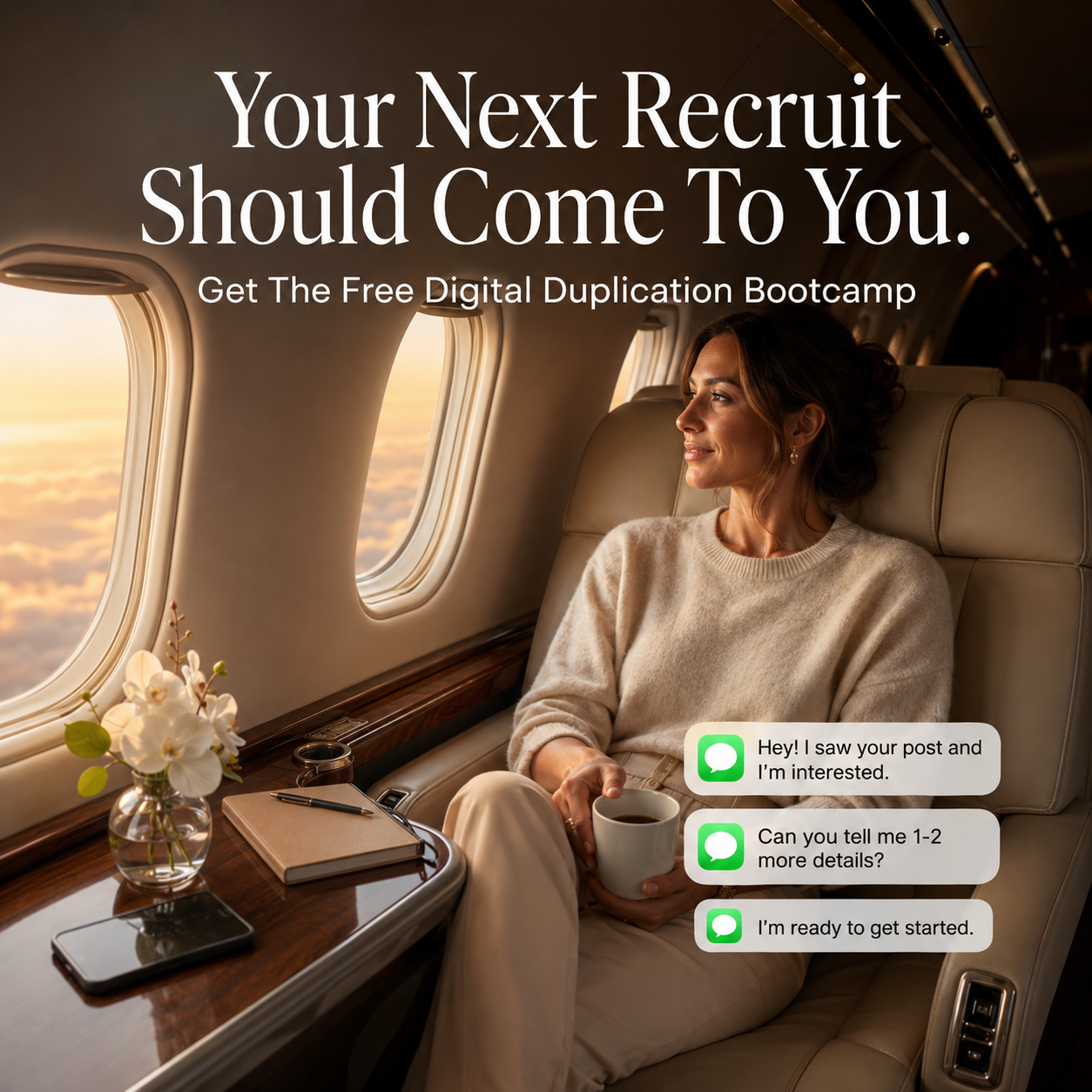 Attraction Marketing Facebook ad