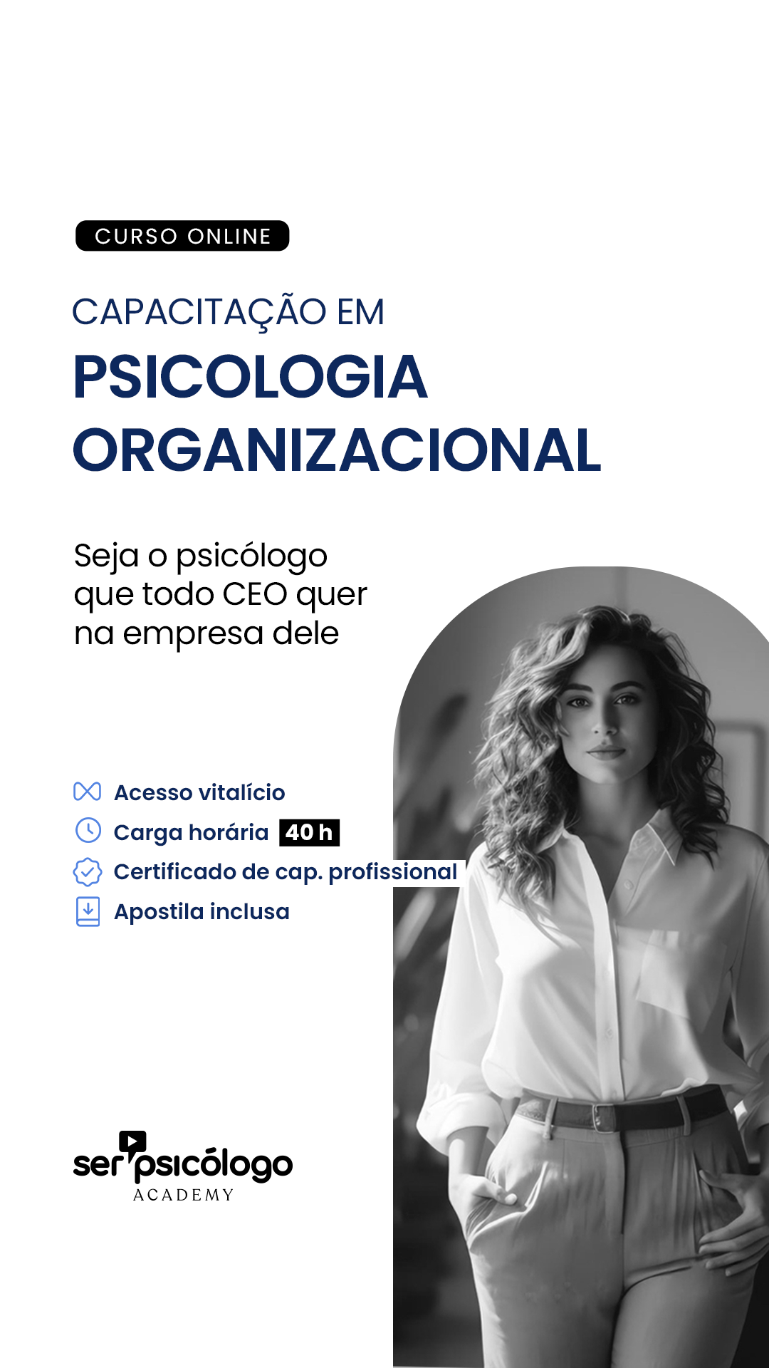 Ser Psicólogo Academy Facebook ad