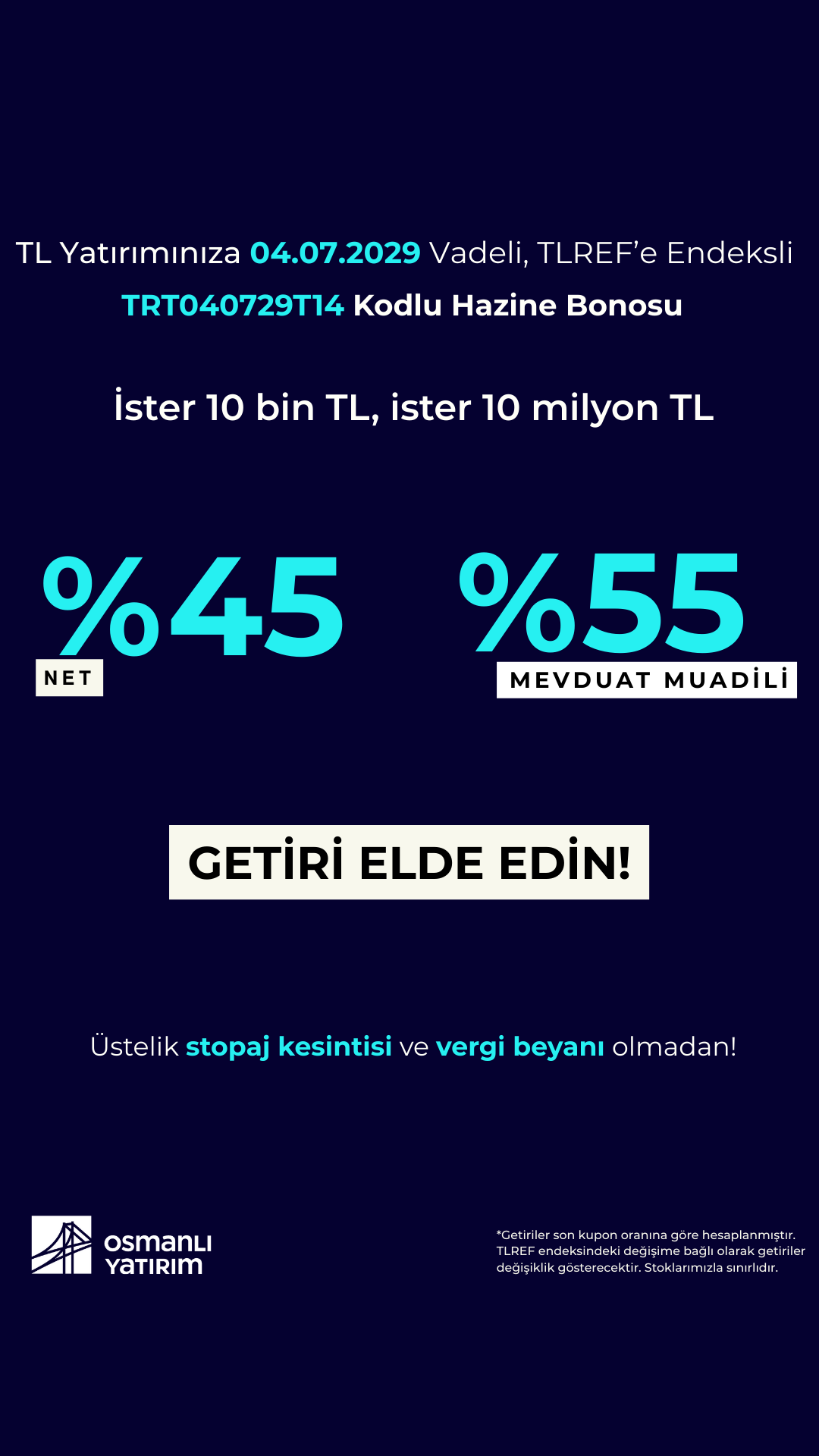 Osmanlı Yatırım Facebook ad from Dec 5, 2025