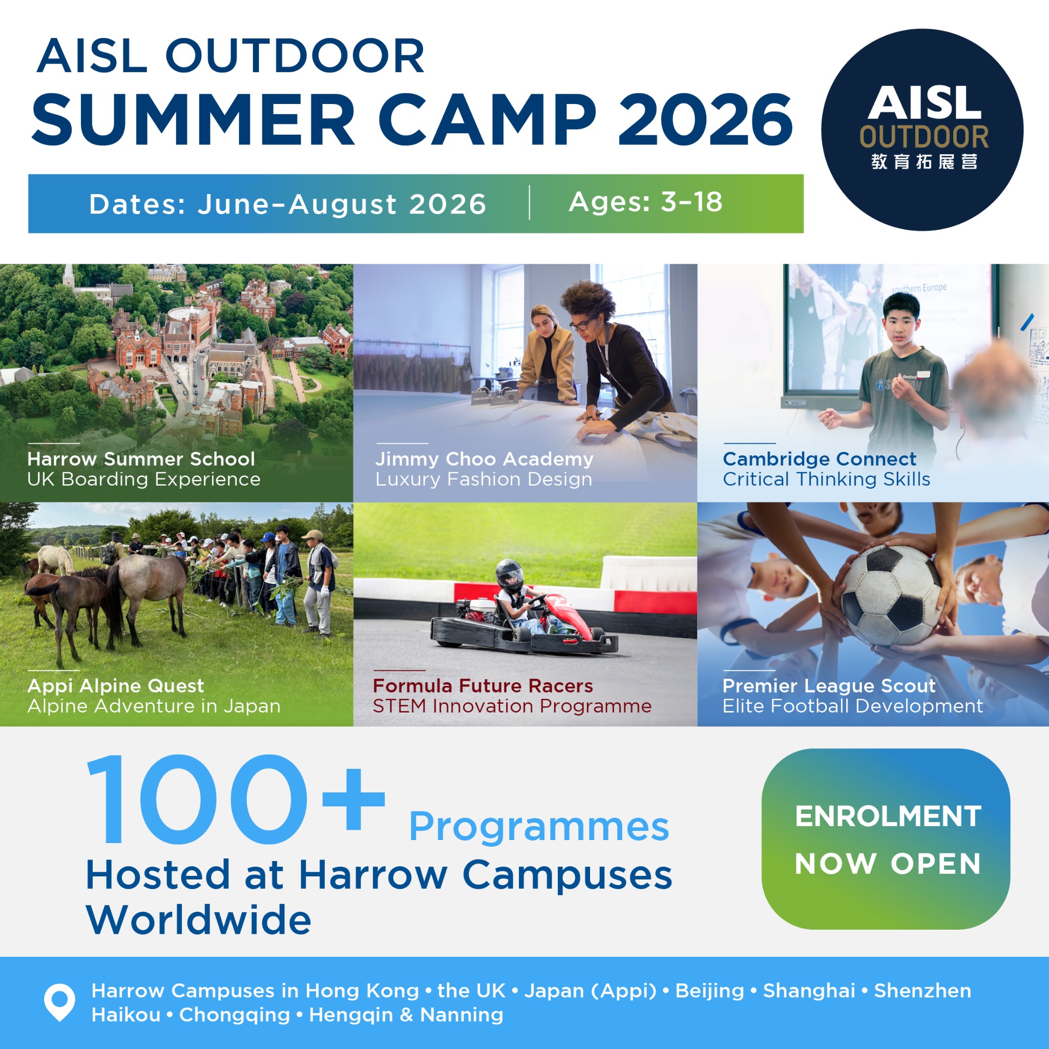AISL Group - AISL Harrow Schools Facebook ad