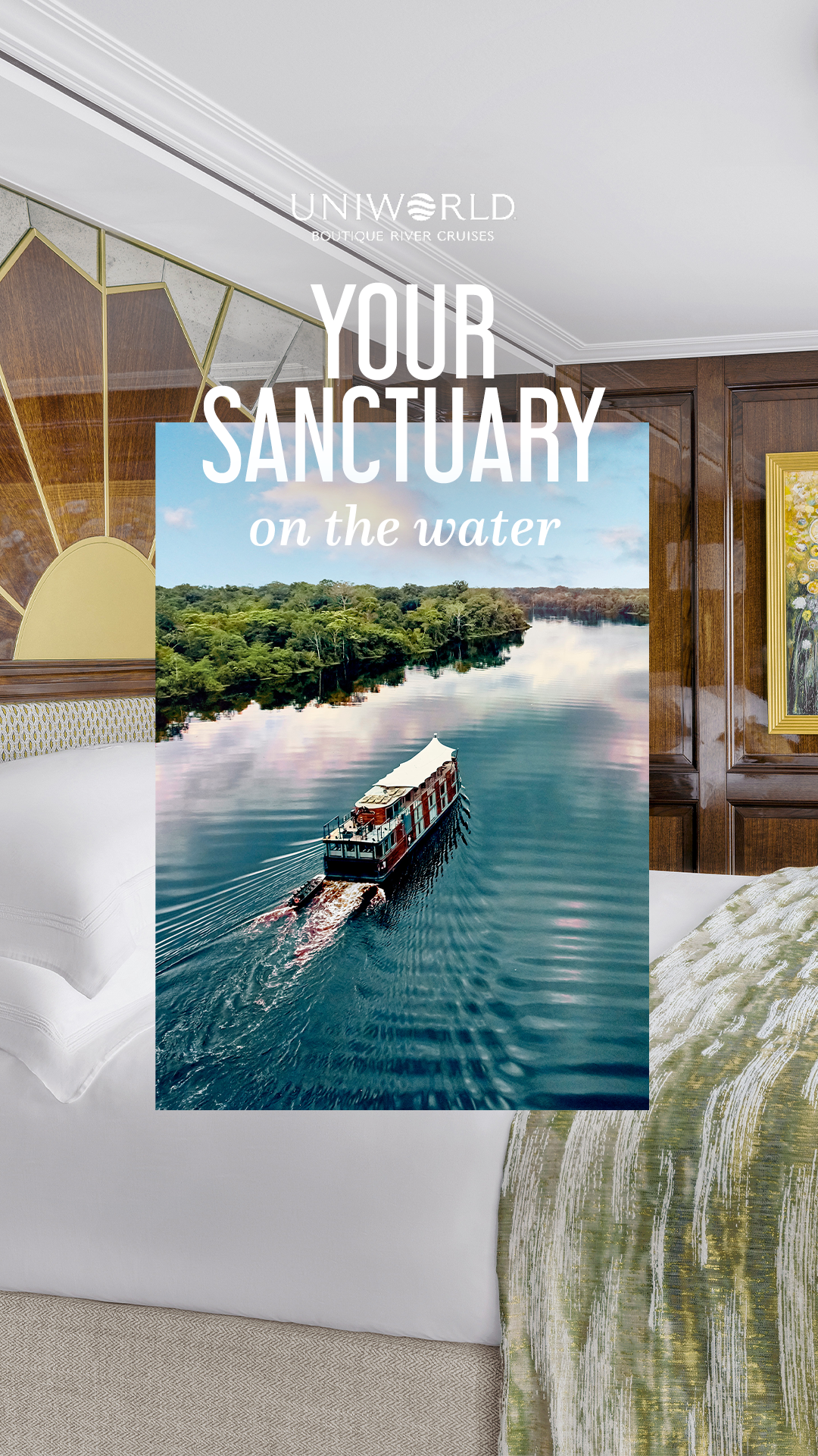 Uniworld Boutique River Cruises Facebook ad