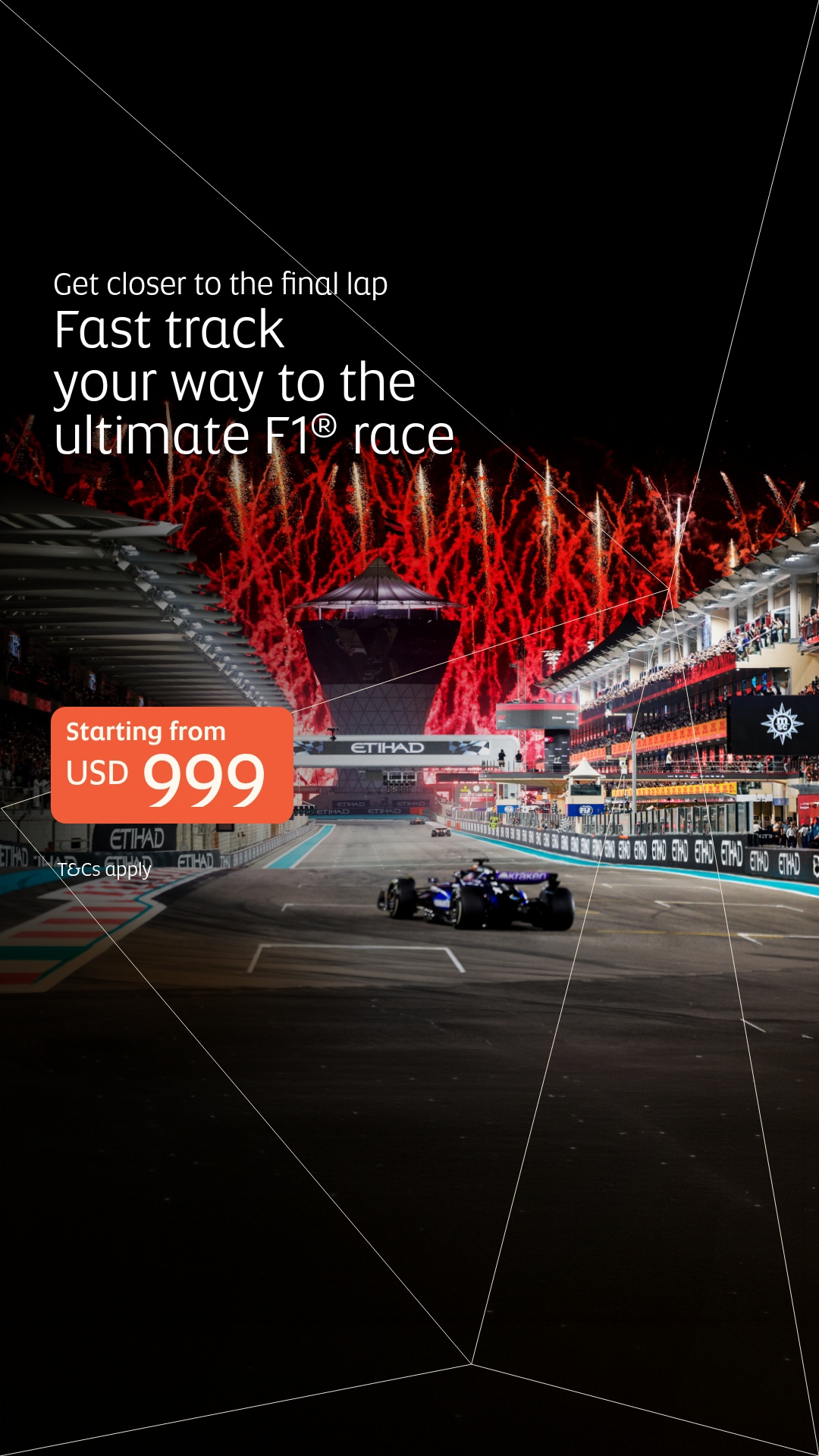Etihad Airways Facebook ad