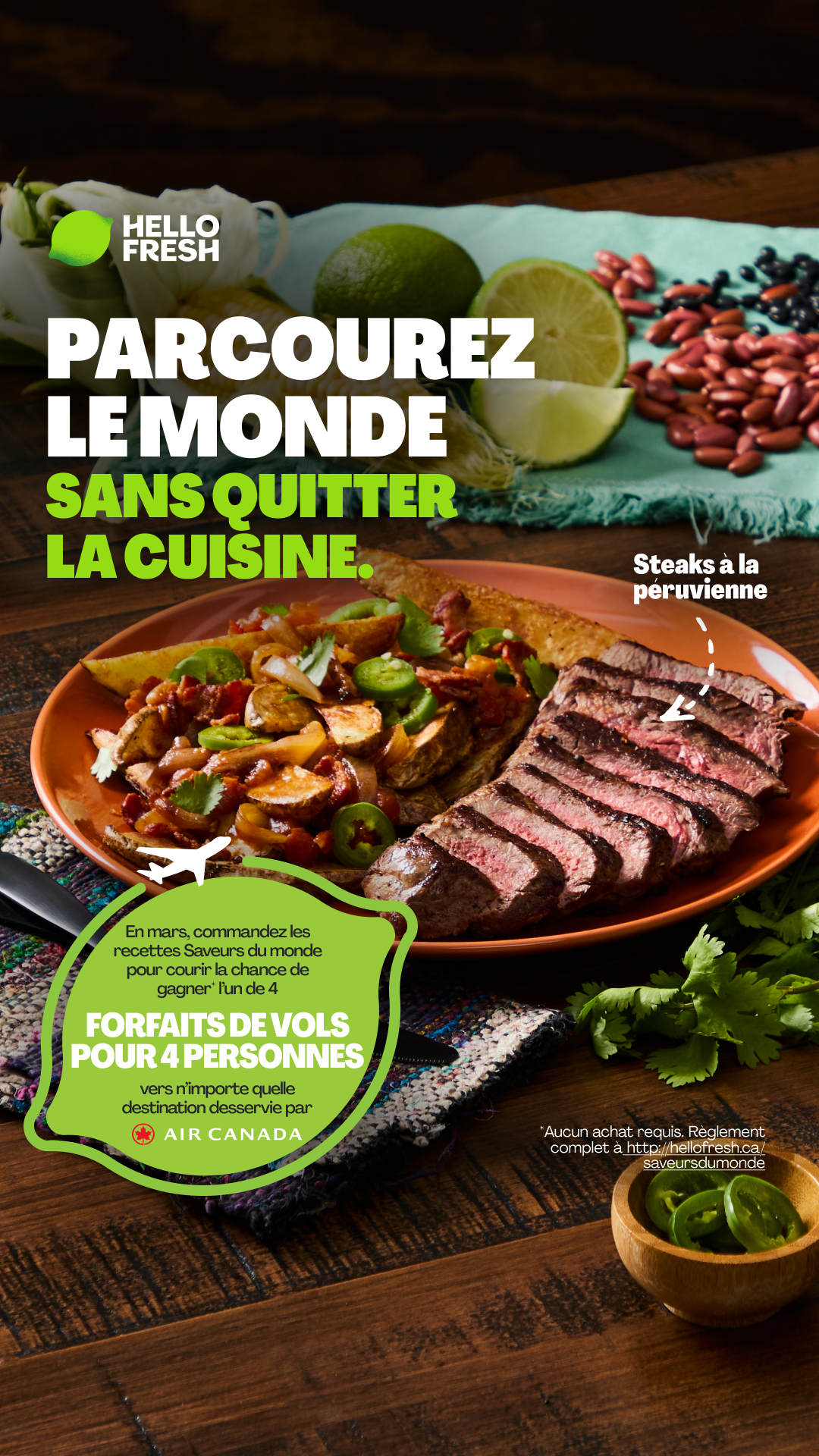 HelloFresh Facebook ad