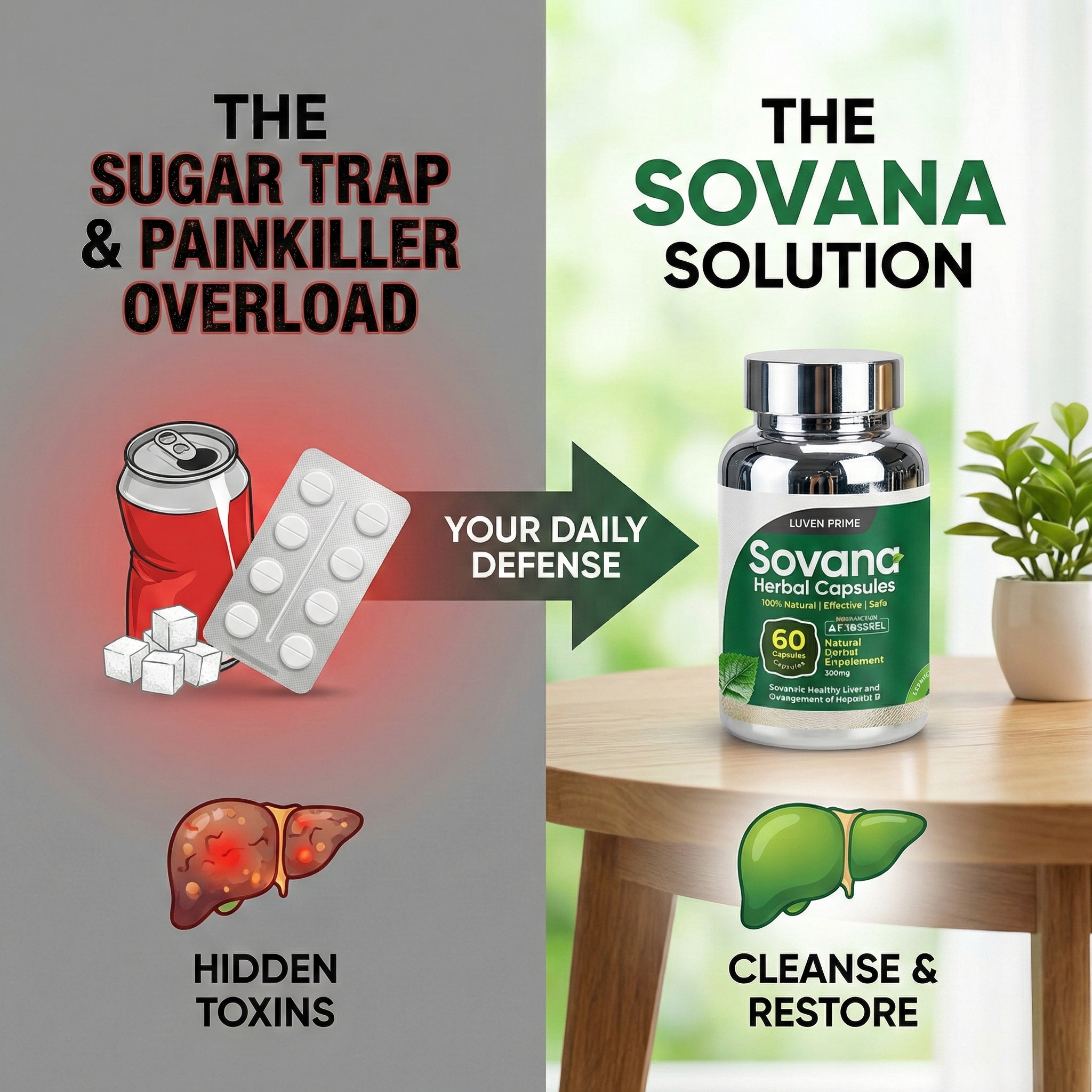 Sovana Herbal Capsules Facebook ad
