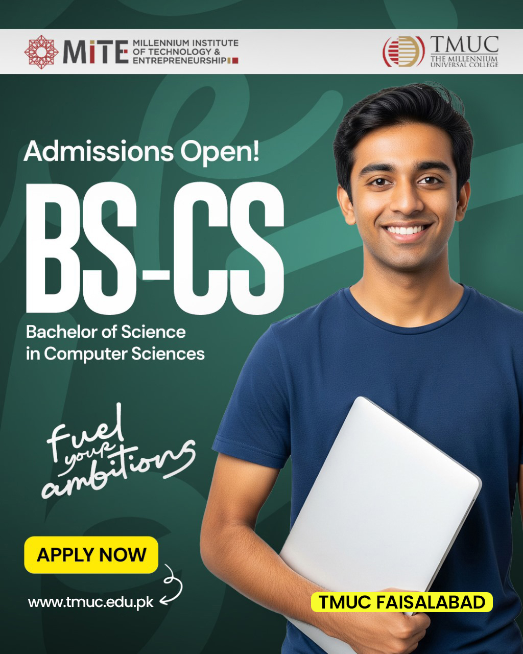 TMUC Pakistan Facebook ad