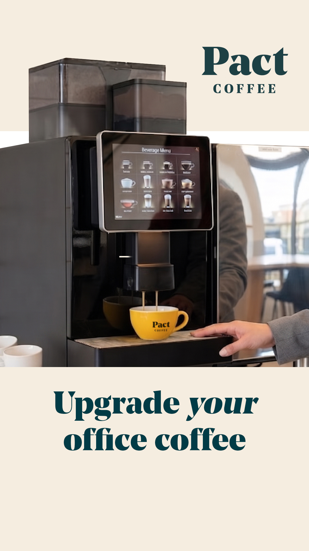 Pact Coffee Facebook ad