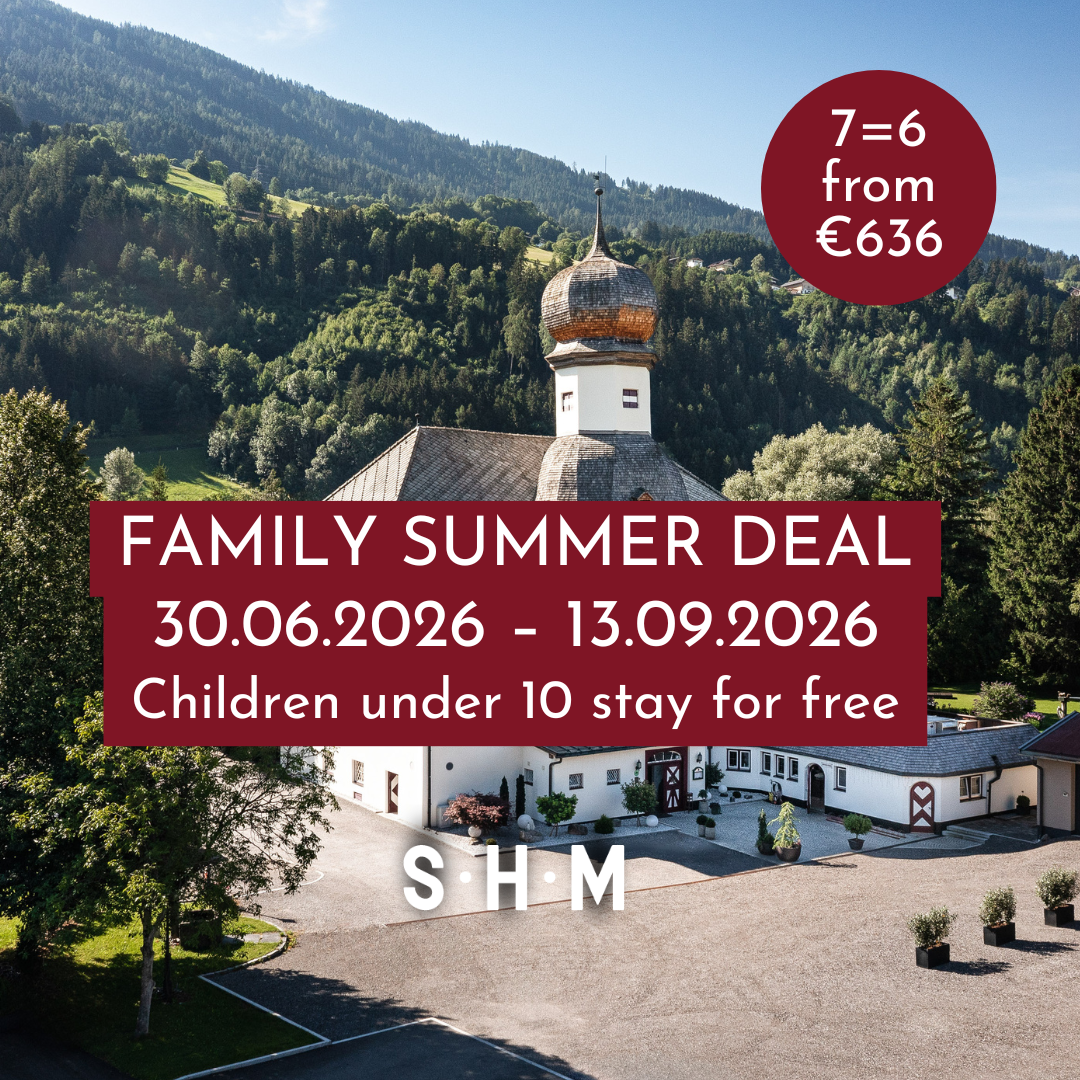 Schloss & Boutiquehotel Mitterhart Facebook ad: Book your premium family deal now