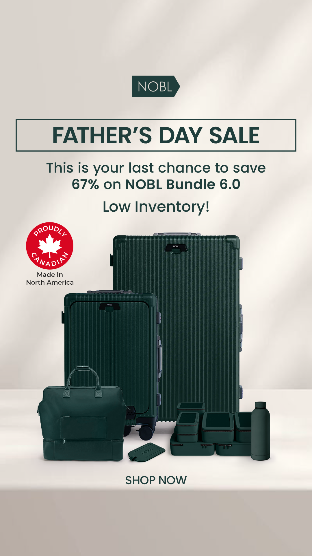 Nobl Facebook ad