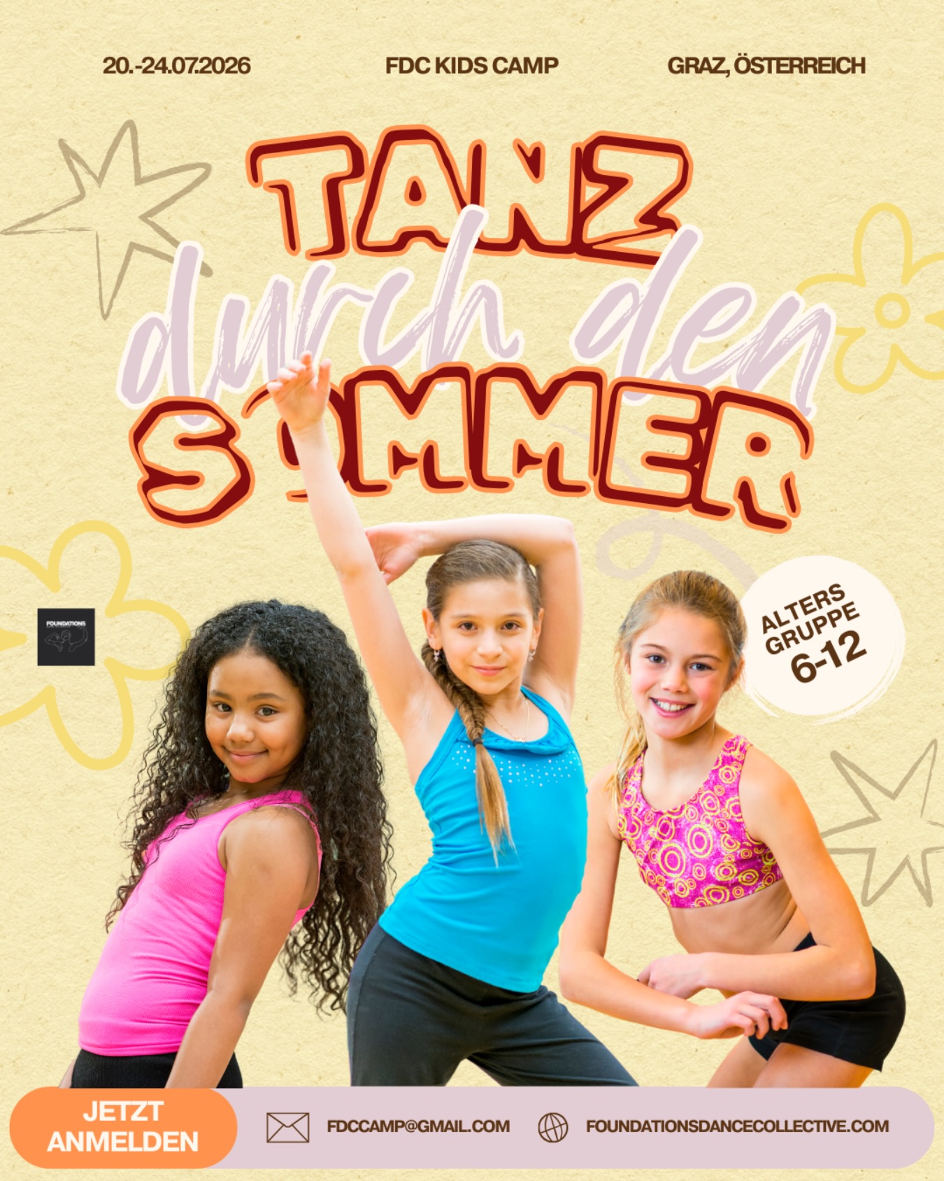 Foundations Dance Collective Facebook ad