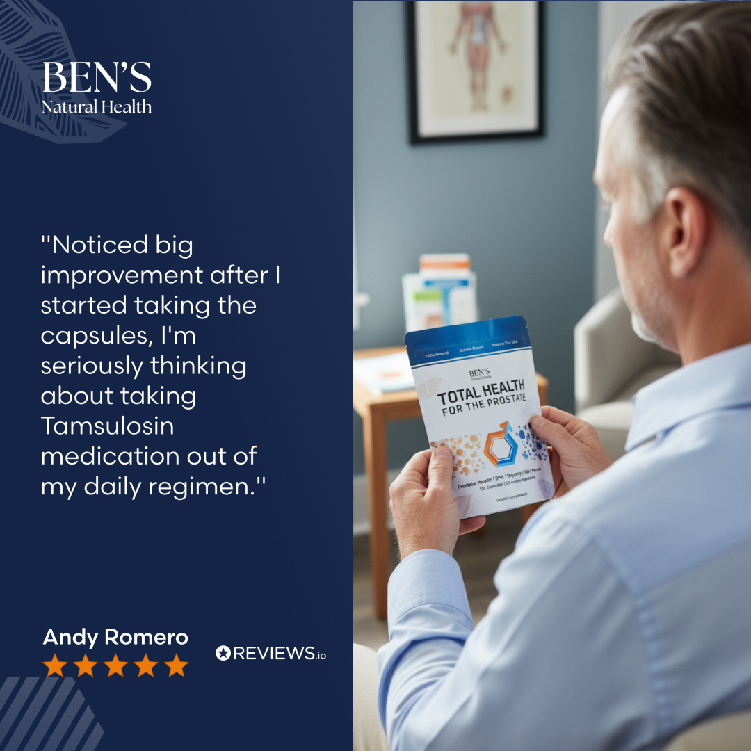 Ben's Natural Health Facebook ad