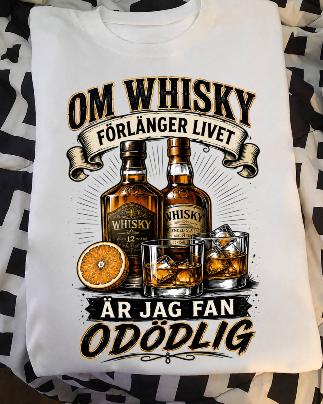Funny T-shirts Facebook ad: Beställ här: https://teefisk.com/whiskyes