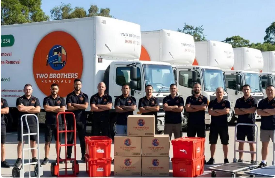 Two Brothers Removals Facebook ad: Two Brothers Removals Making Moving Easy - Rated…