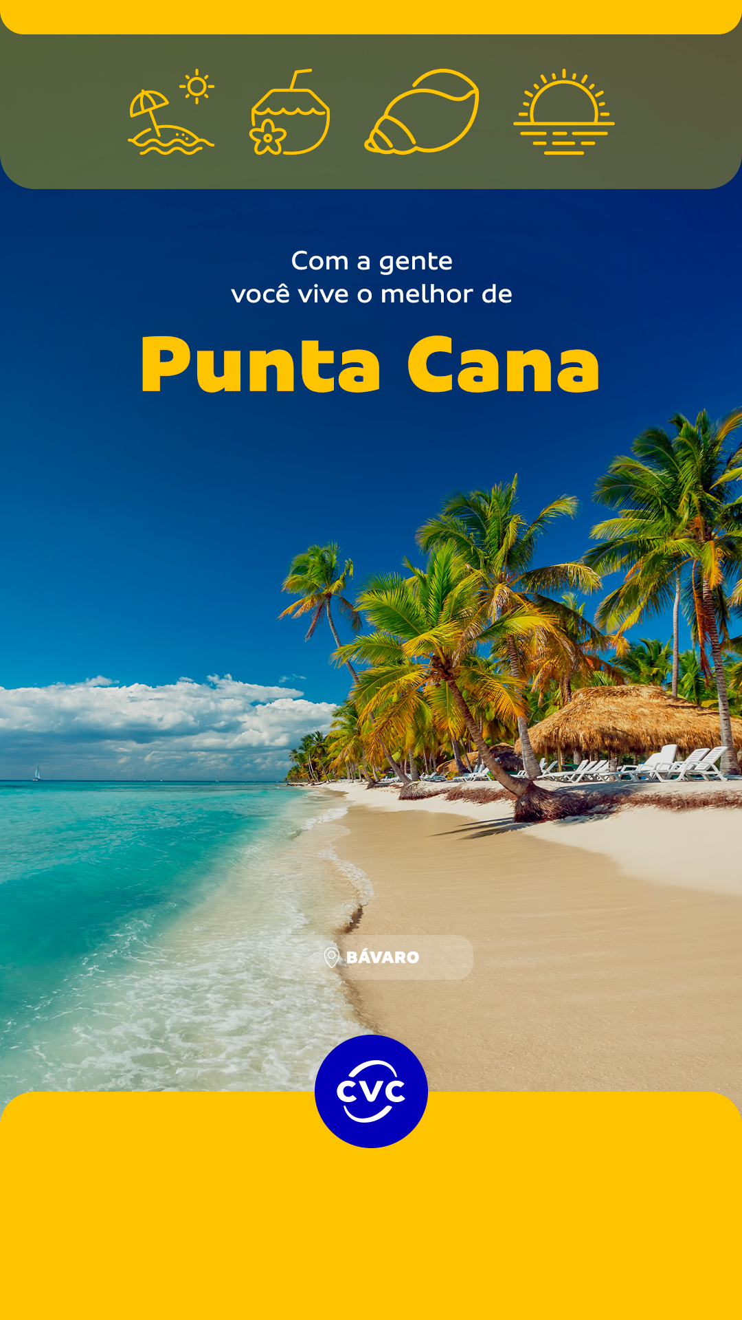 CVC Viagens Facebook ad