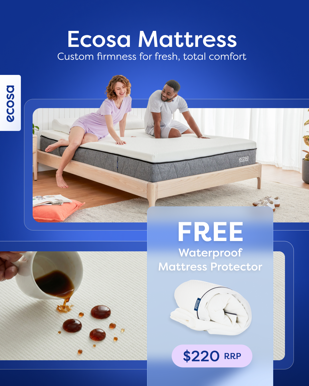 Ecosa Sleep Facebook ad