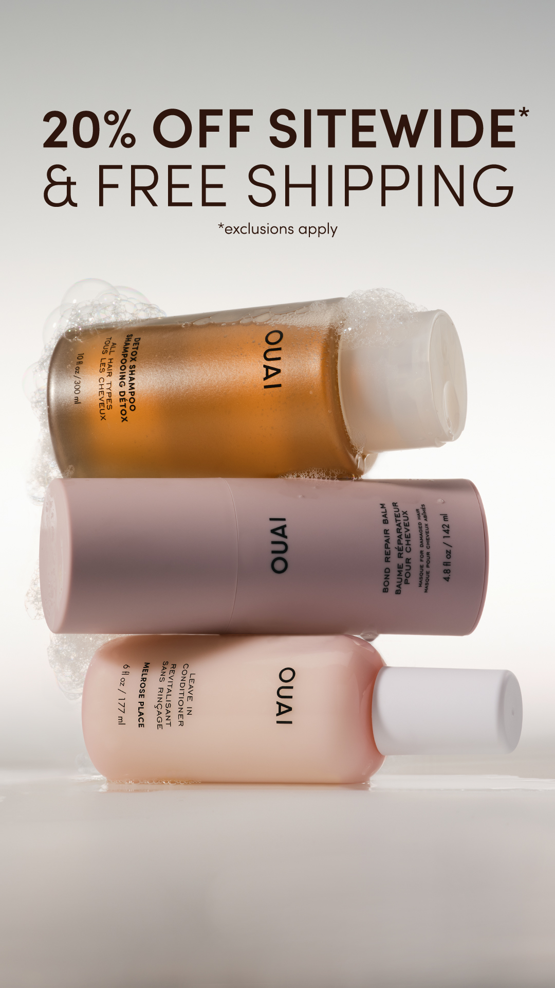 OUAI Facebook ad