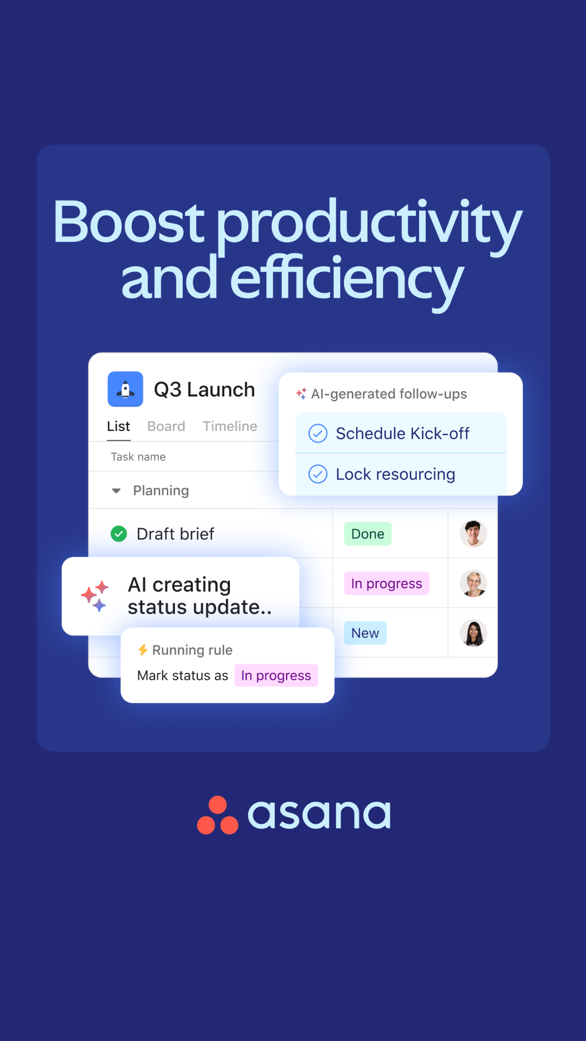 Asana Facebook ad