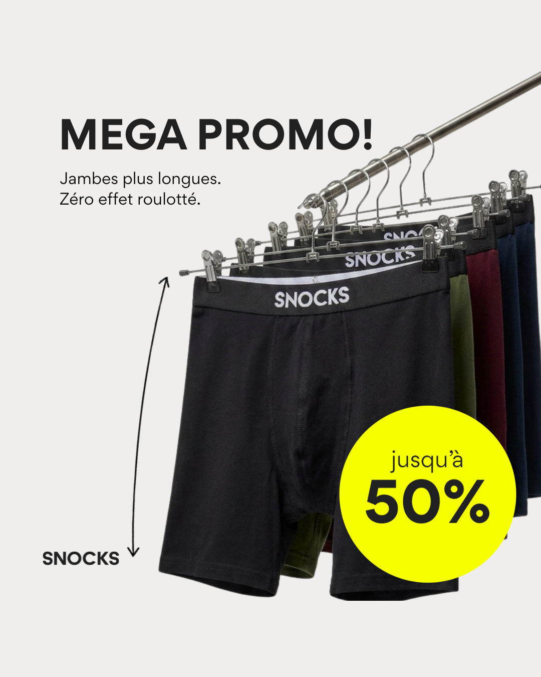 Snocks Facebook ad