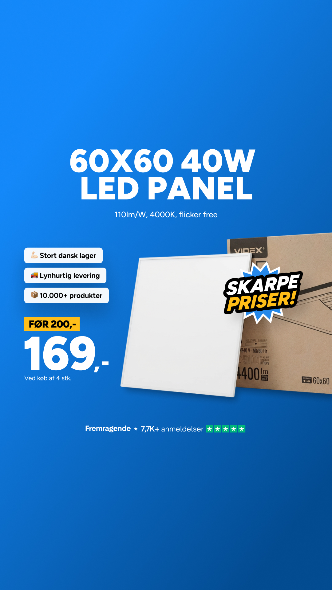 MrPerfect.dk - LED Mega Store Facebook ad
