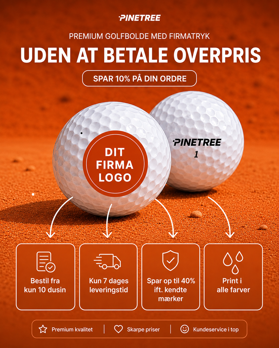 Pinetree Golf Facebook ad