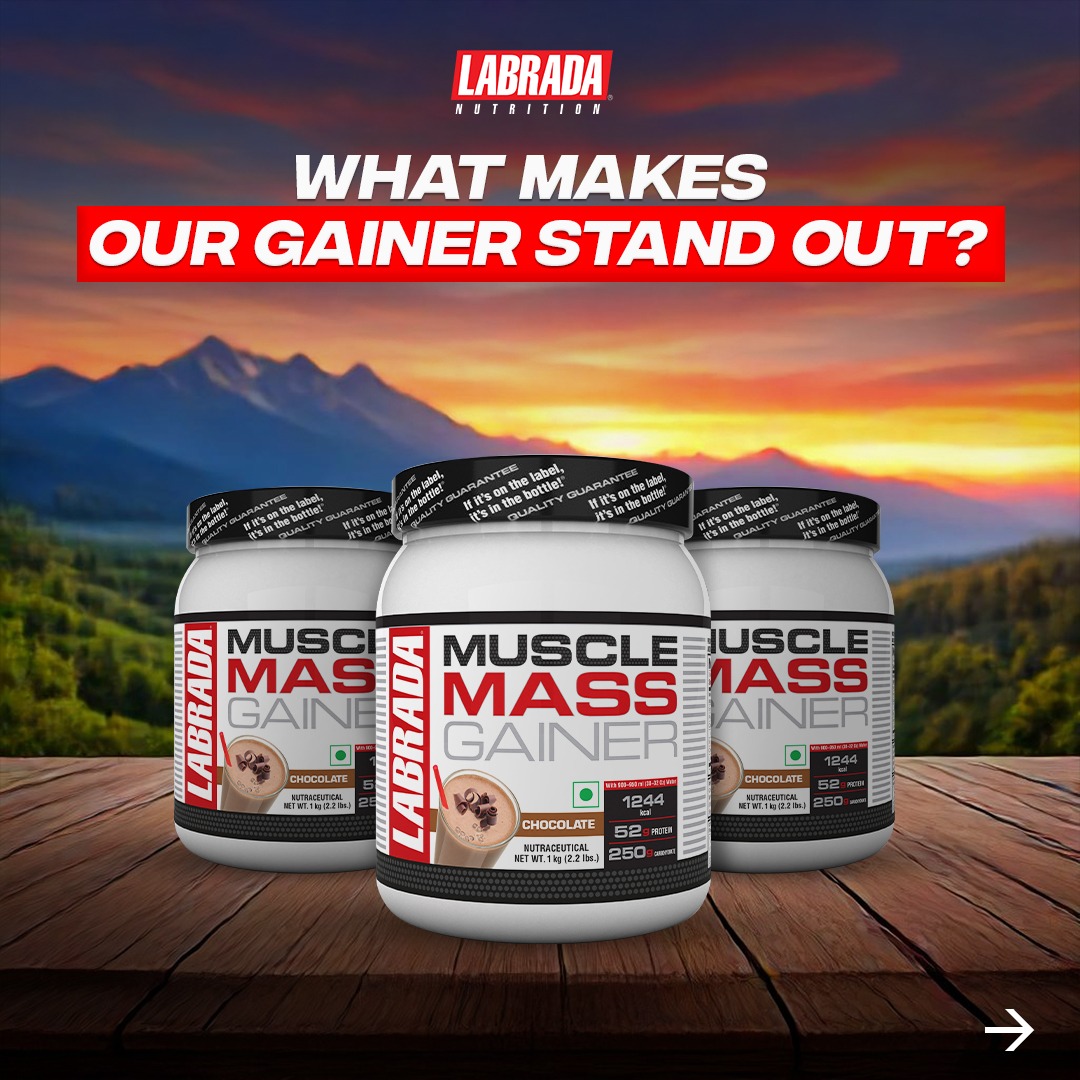 Labrada Nutrition India Facebook ad: Bulk Up Like a Pro with Labrada Mass…