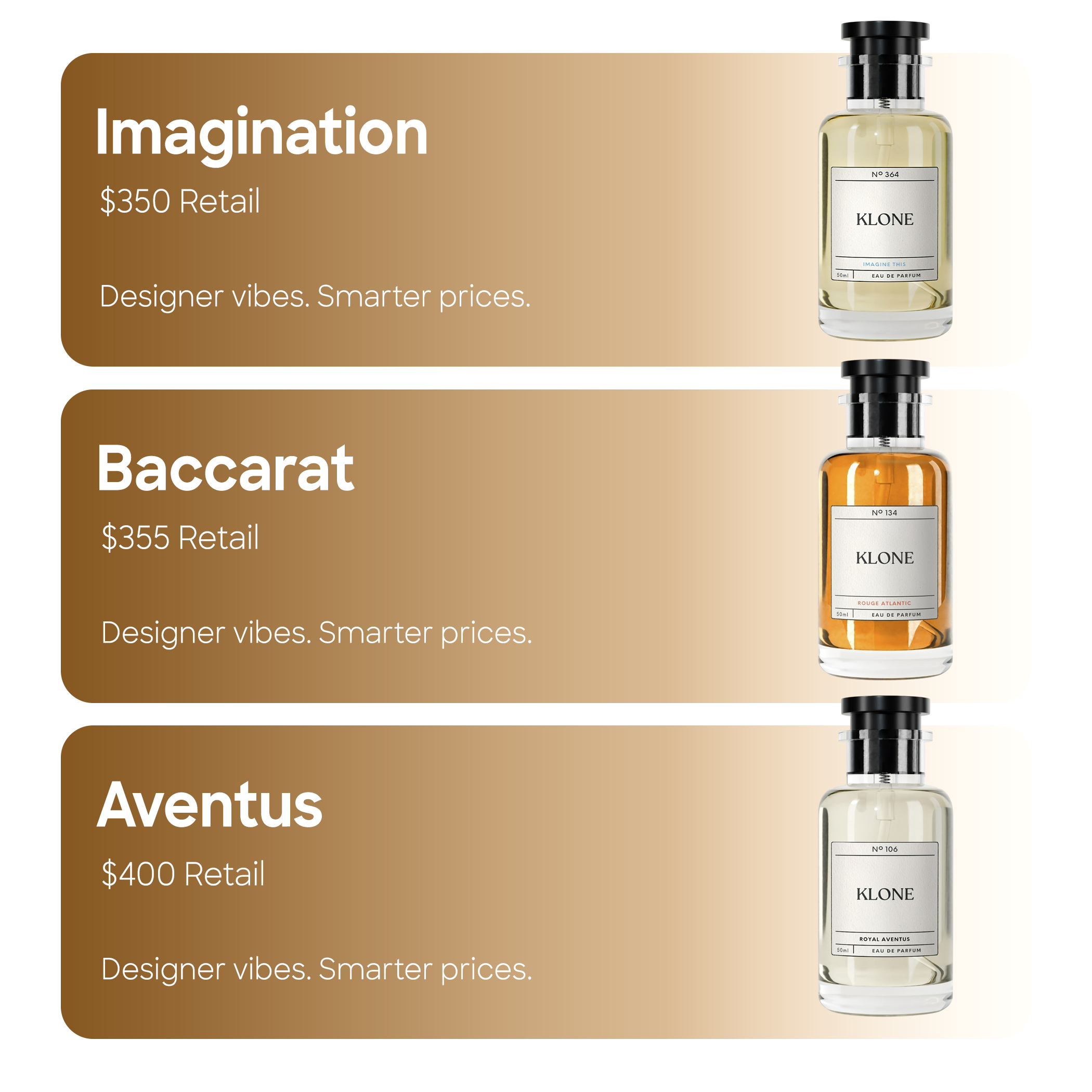 Klone Scents Facebook ad