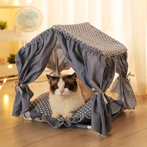Perfect Pet Facebook ad: Foldable Summer Cat Bed House Cat Tent Kennel Pet Beds For…