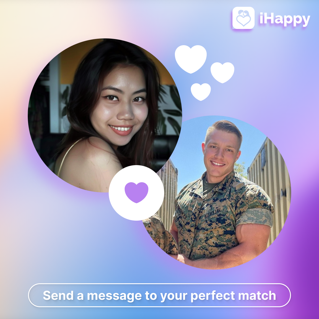IHappy: meet people online Facebook ad