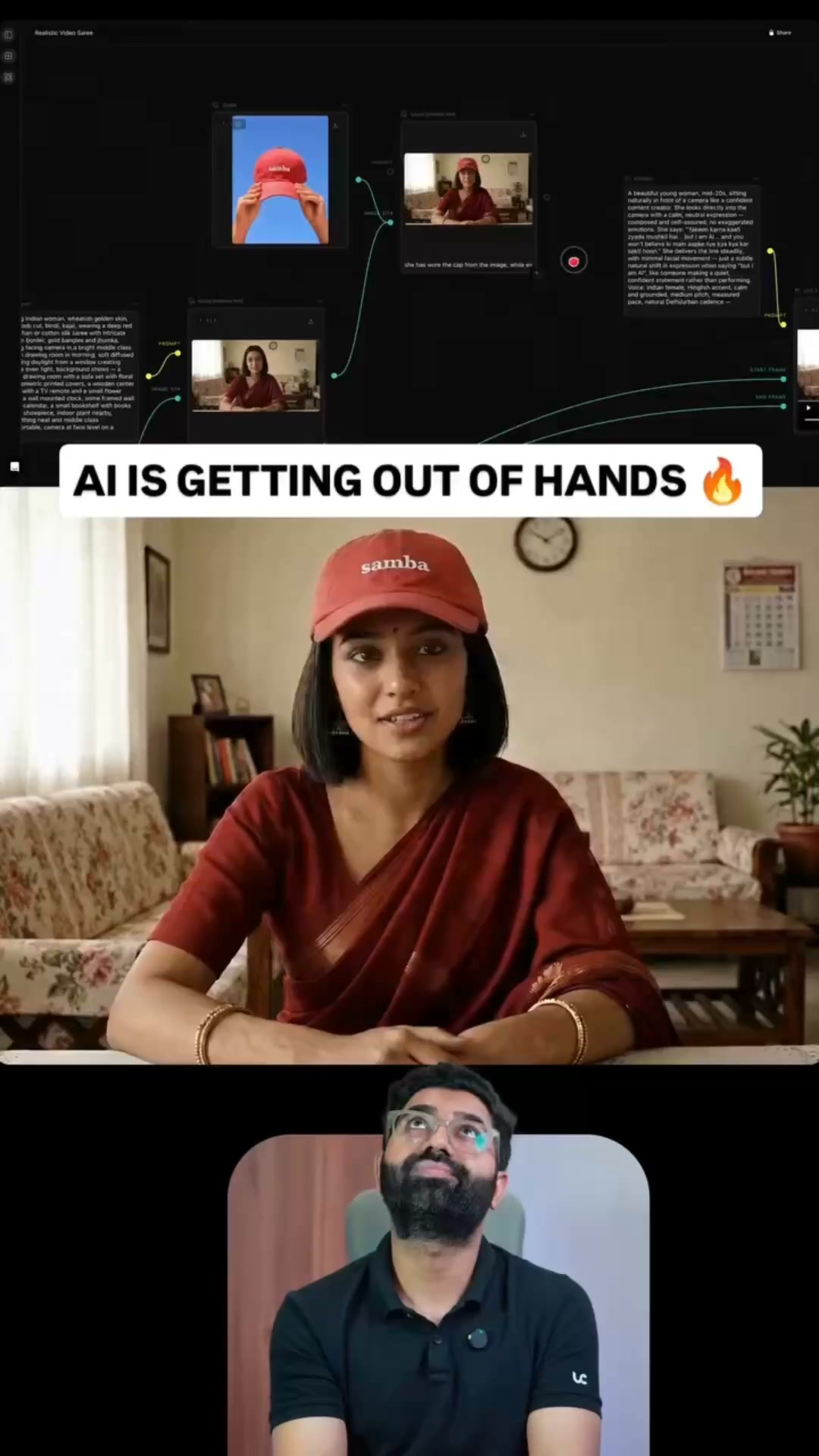 thegurukulofai Facebook ad: Create Your First AI UGC Ad LIVE| Free Tools Only|…
