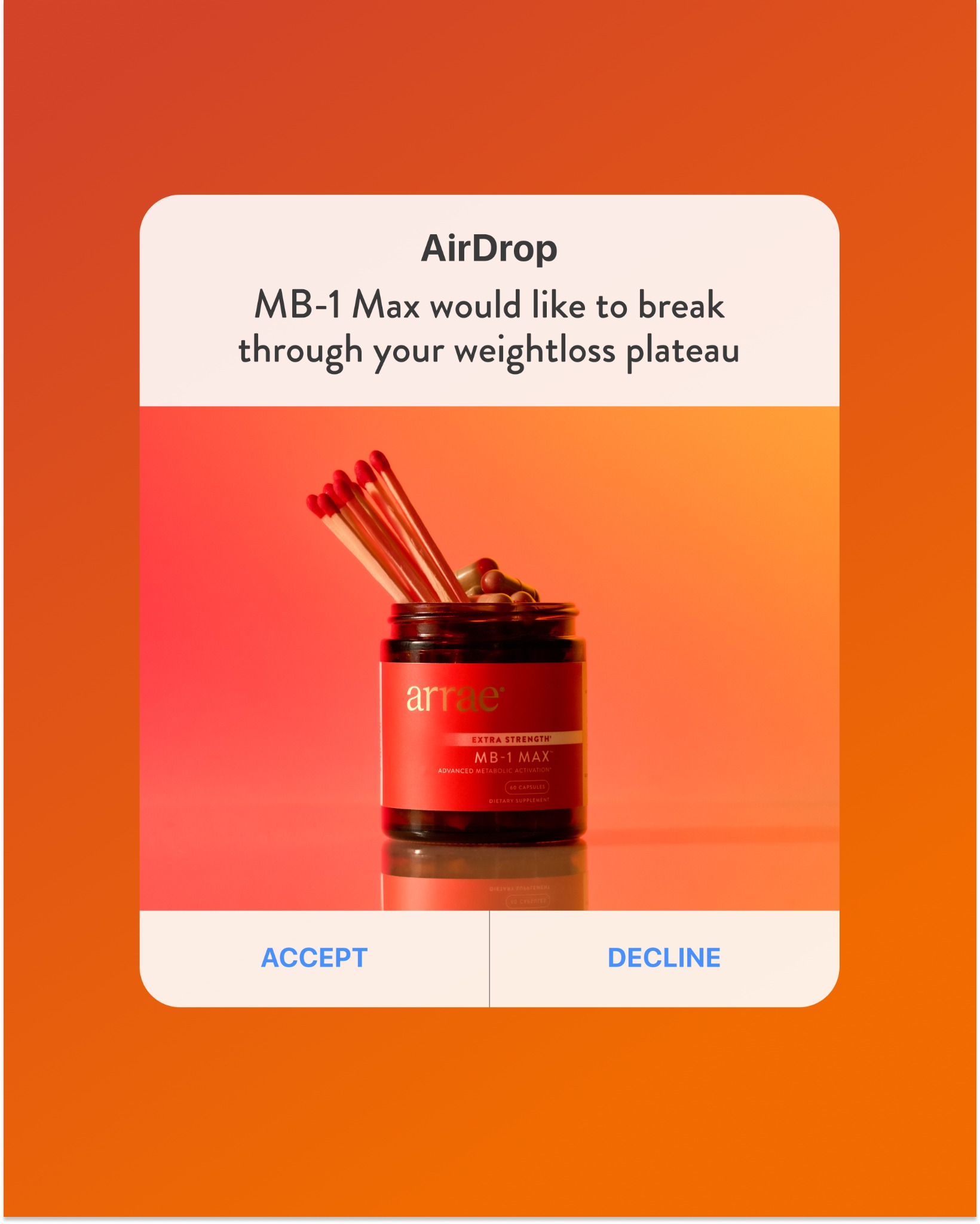 Arrae Facebook ad