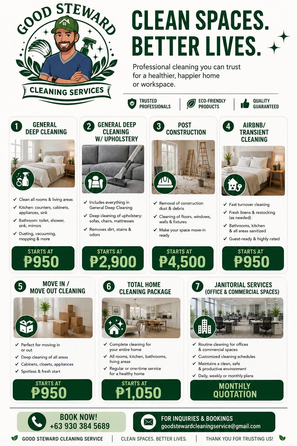 Good Steward Cleaning Service Baguio Facebook ad
