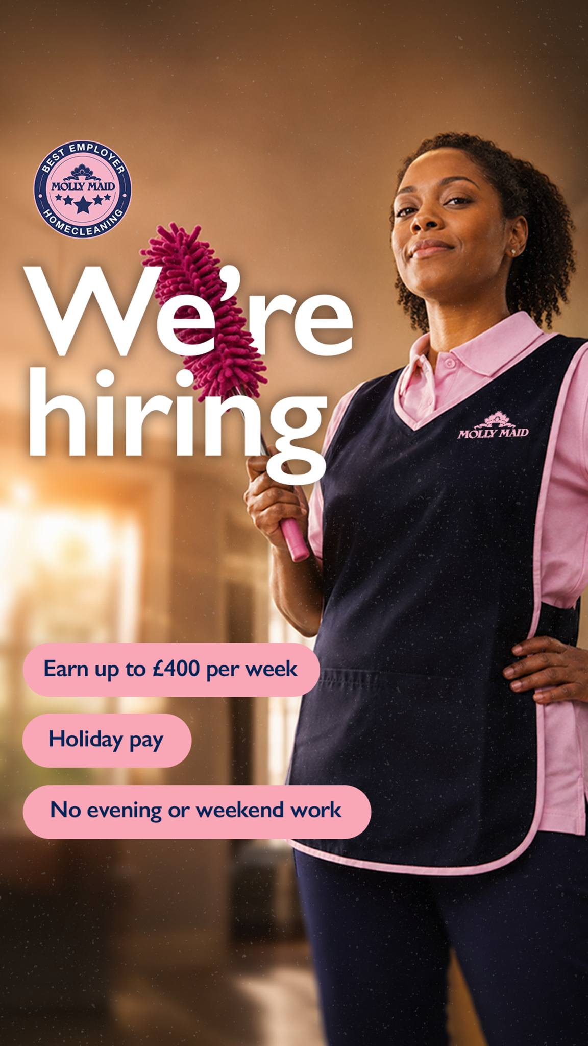 MOLLY MAID UK Facebook ad from Jul 1, 2026