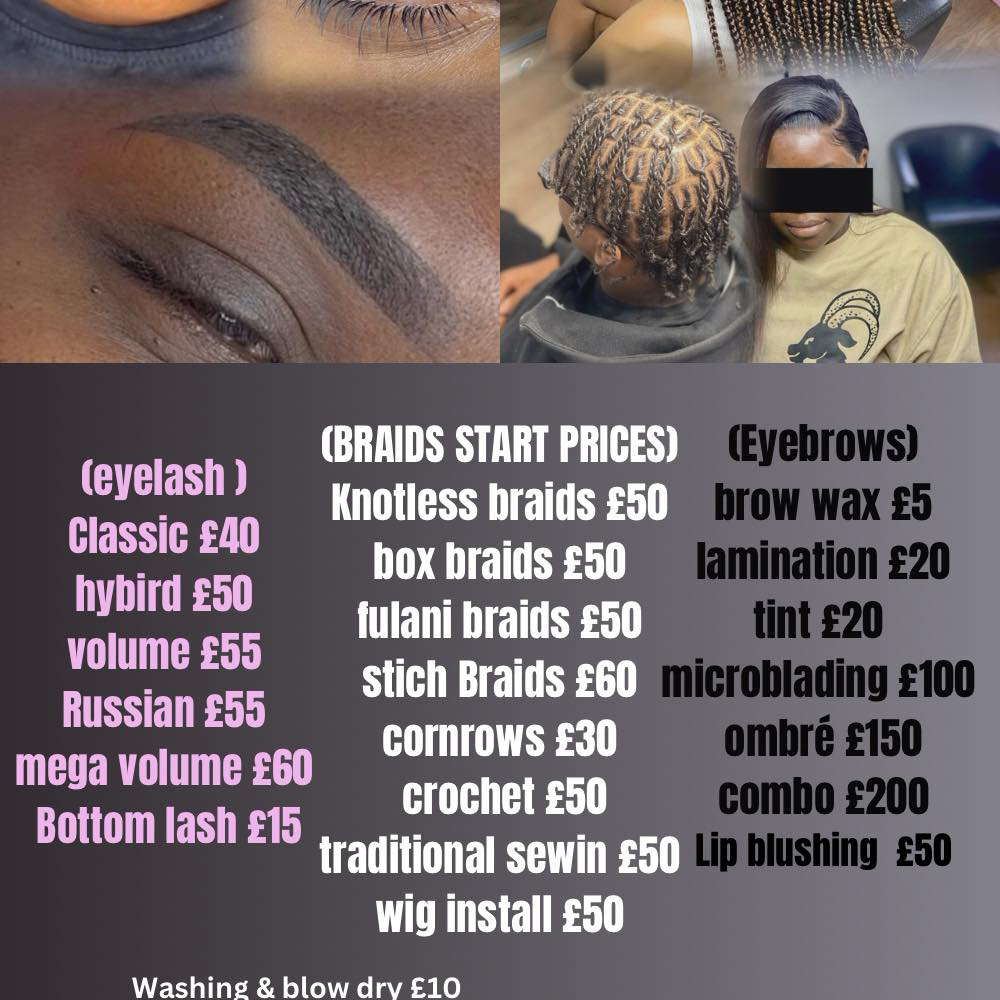 Delights Beauty Hub Facebook ad: Chat on Messenger