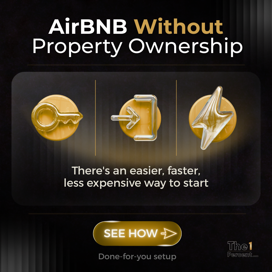 The 1 Percent BNB Facebook ad: From Under 5 Properties to 50+