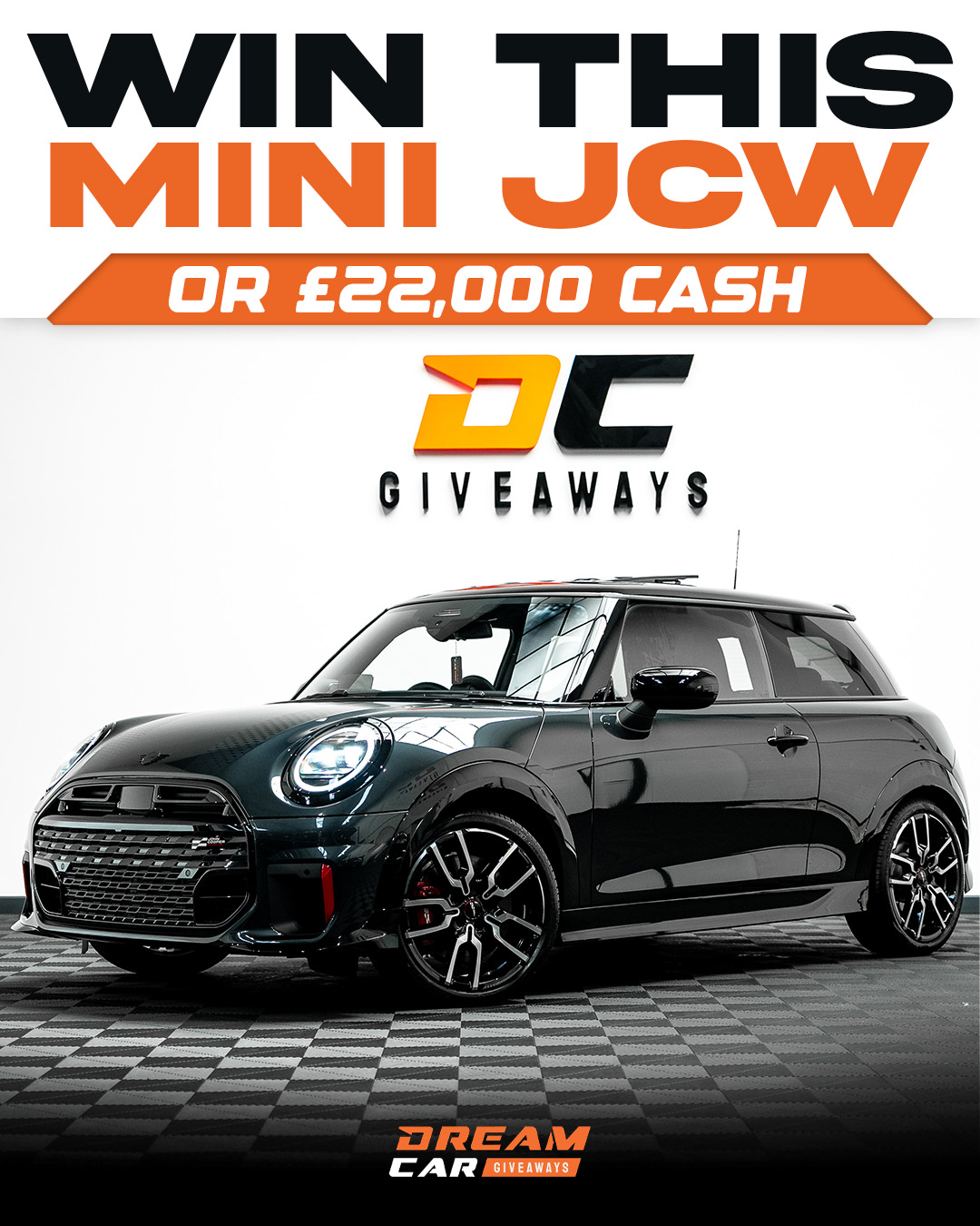 Dream Car Giveaways Facebook ad