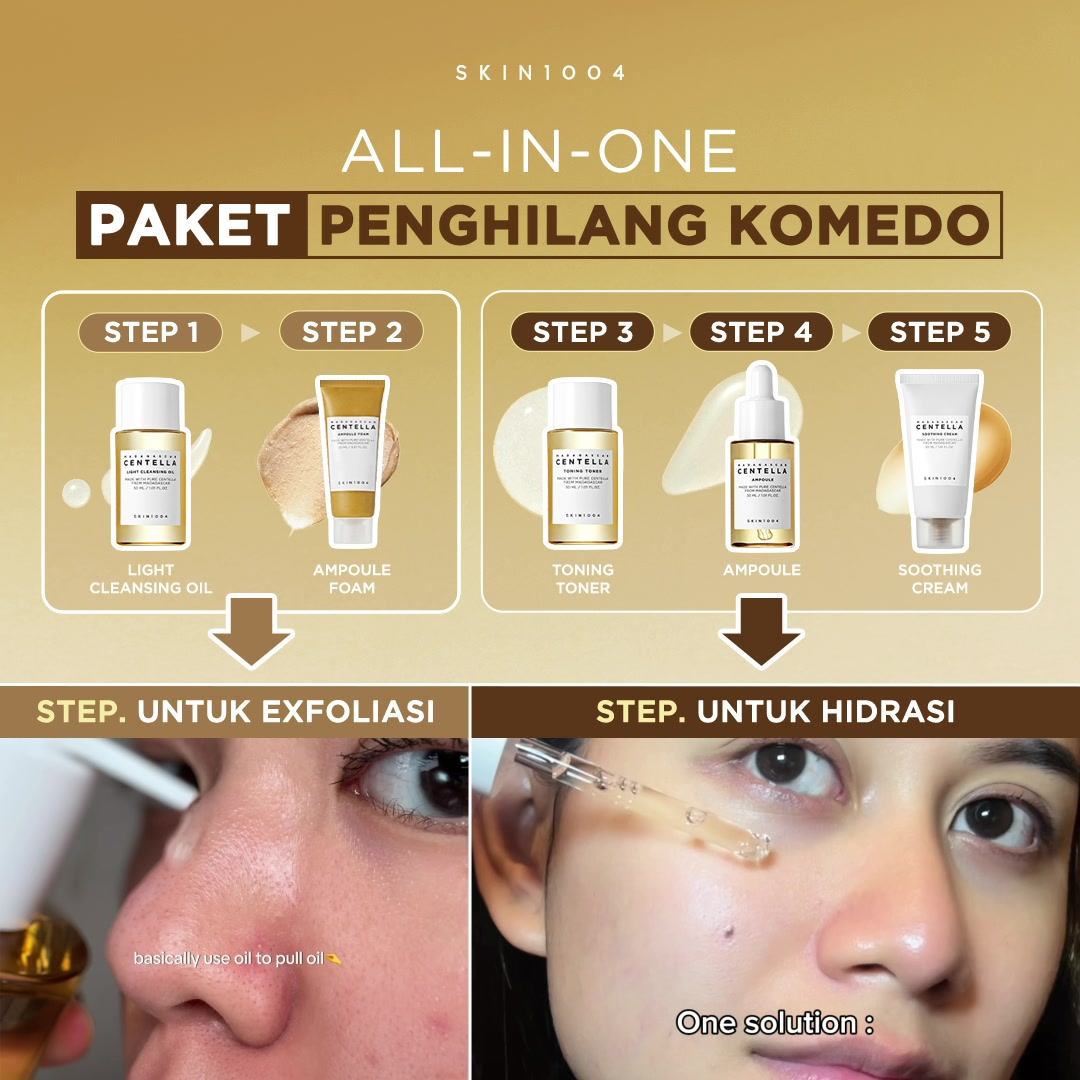 SKIN1004_Indonesia Facebook ad: Klik link di bawah buat check out kebutuhan skincare kamu…