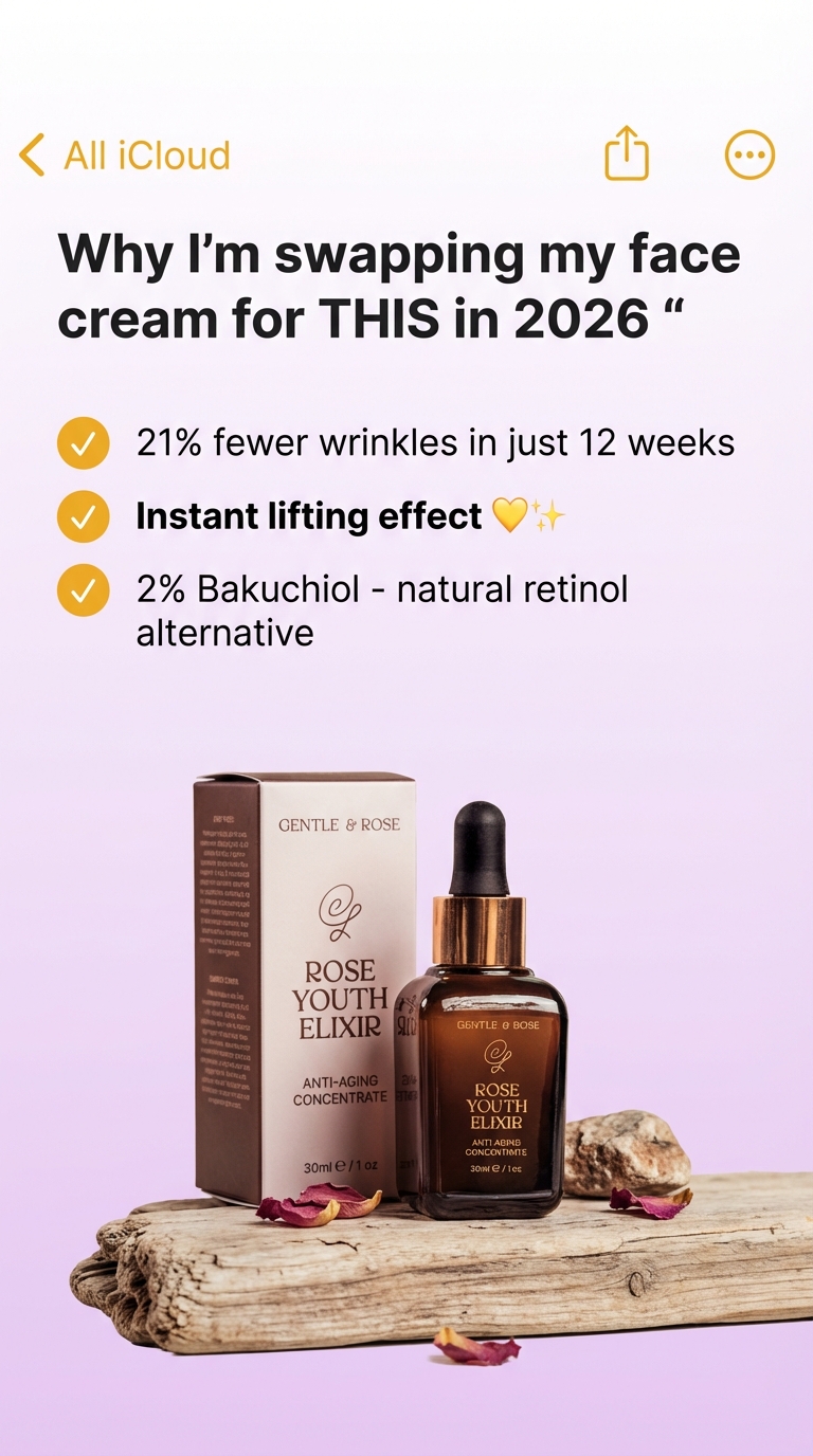 Gentle & Rose Facebook ad